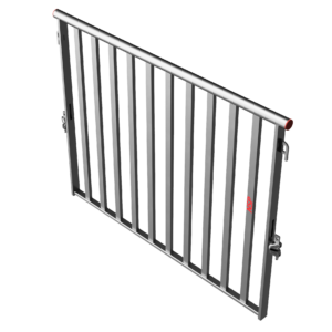 Public Stair Horizontal Guardrail