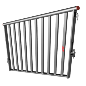 Public Stair Stringer Guardrail